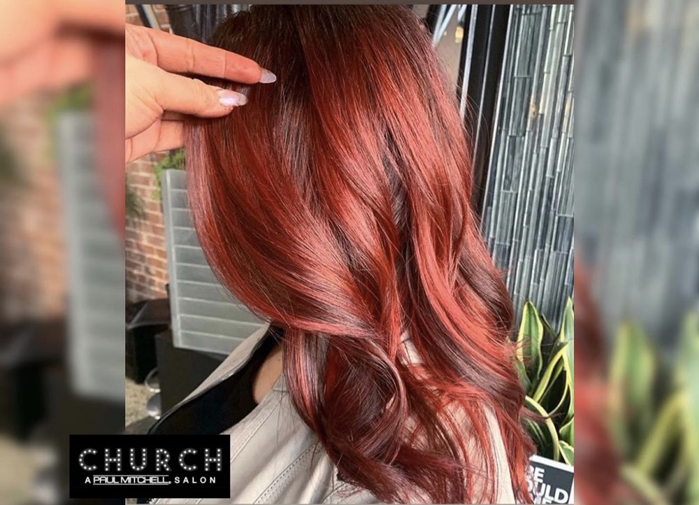 Church A Paul Mitchell Salon Logo
