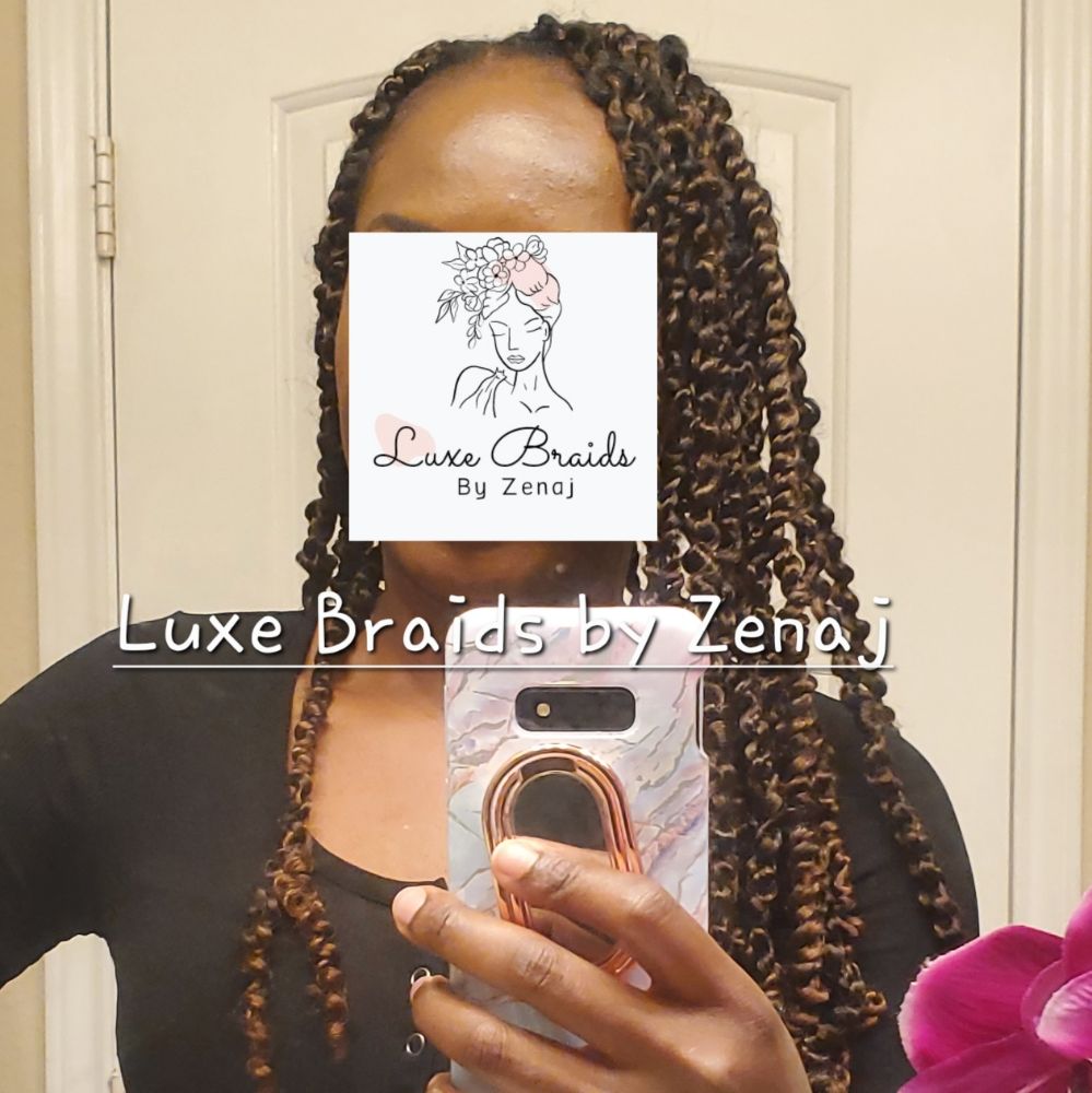 Luxe Braids by Zenaj Logo