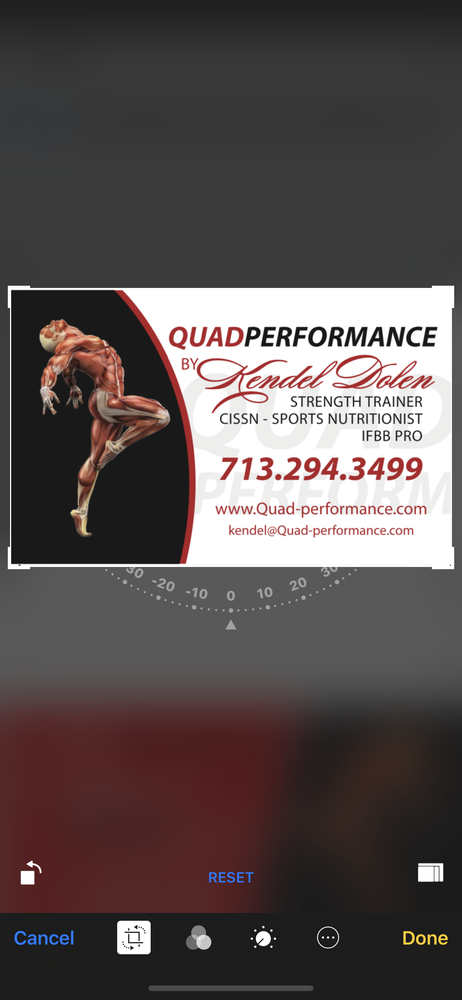 Quad Performance by Kendel Dolen Logo